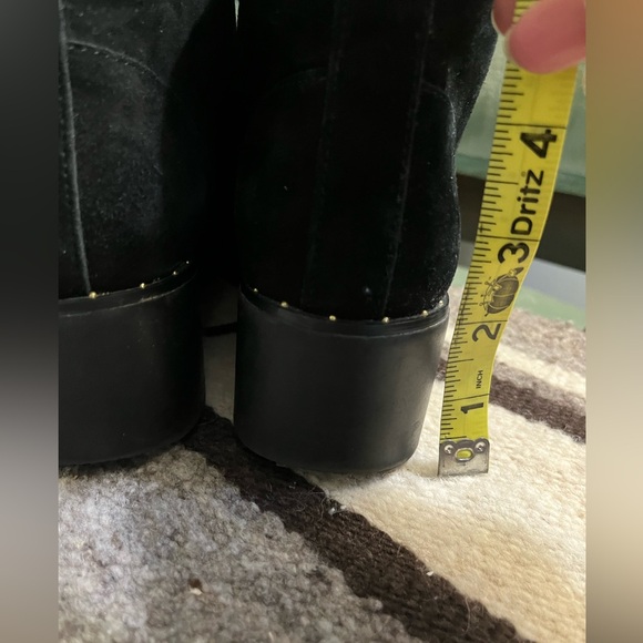 Steven by Steve Madden Bart lace up suede ankle boots 2” wedge heel size 8.5 - Picture 7 of 10